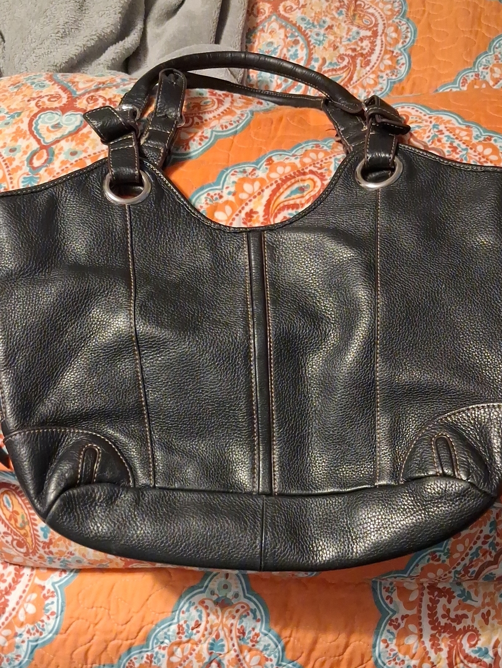 Leather Tignanello Purse